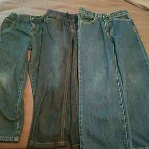 Bundle of boys jeans
